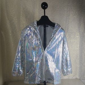Holographic festival jacket